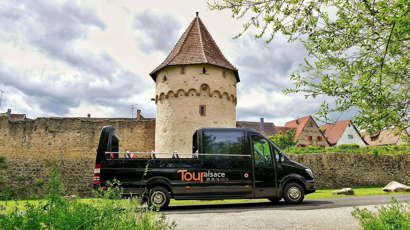 From Strasbourg: Medieval Villages & Wine Tasting Day Trip