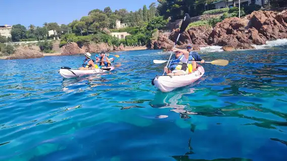 Rando Kayak Agay Guided Visit