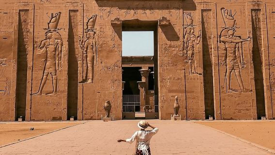 Day Tour visit Edfu Kom Ombo temples From Luxor