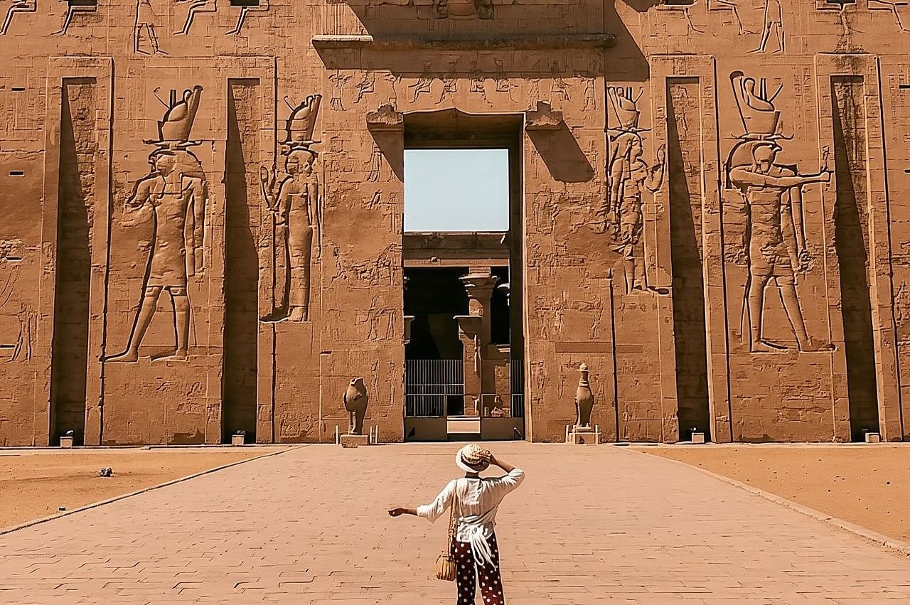 Excursión de un día para visitar los templos de Adfo y Kom Ombo desde Luxor