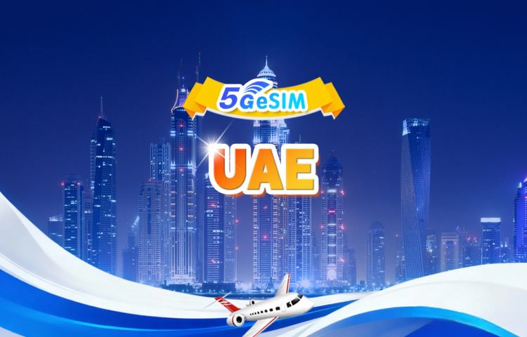 UAE 5G eSIM | DayPass / Total | 500MB/day - 30GB Total Data | 1-30 Days | 24-Hour Billing | QR Code