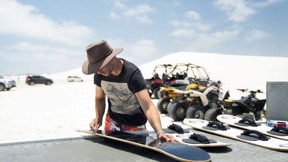 Sandboard Hire: Lancelin Sand Dunes, Australia