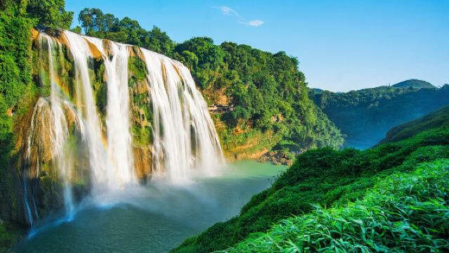 【專車接送】黃果樹瀑布+天星橋景區+陡坡塘瀑布純玩一日跟團行程