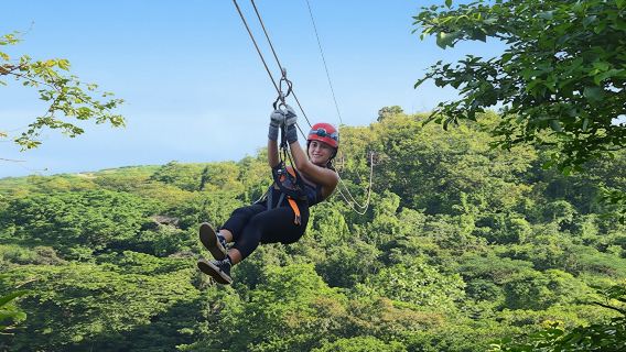 2-hour day ziplining adventure in San Juan