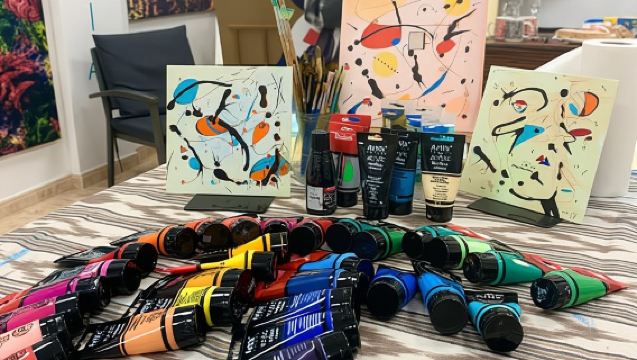 Mallorca: Melukis seperti Miró