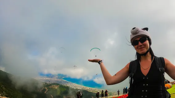 Alanya/Lato: Parapendio in tandem con possibilità di trasferimento