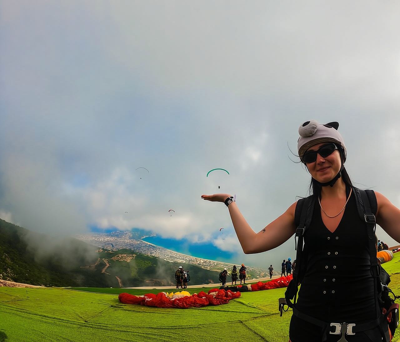 Alanya/Lato: Parapendio in tandem con possibilità di trasferimento