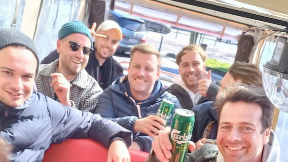 Danzica: tour delle migliori birre illimitate e dei punti salienti in golf cart