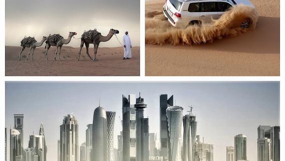 Combo Doha City and Desert Safari Tour Qatar