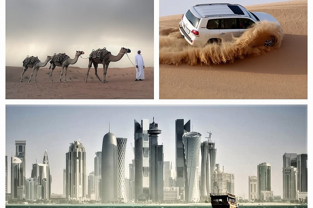 Combo Doha City and Desert Safari Tour Qatar