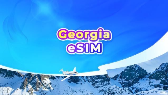 Georgia 5G eSIM | Daily package/data package | 24-hr billing | 1-30 days | QR code
