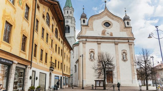 Au départ de Venise : Excursion d'une journée à Cortina et dans les montagnes des Dolomites