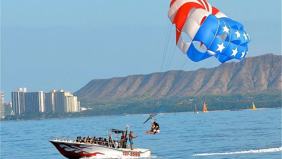 #1 Parasailing Experience in Waikiki with X-treme Parasail, HI.