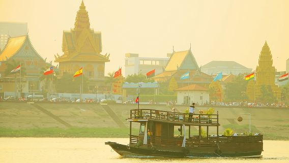 Crociera sull'isola di seta del Mekong - Birra illimitata, bibite analcoliche e piatto di frutta fresca
