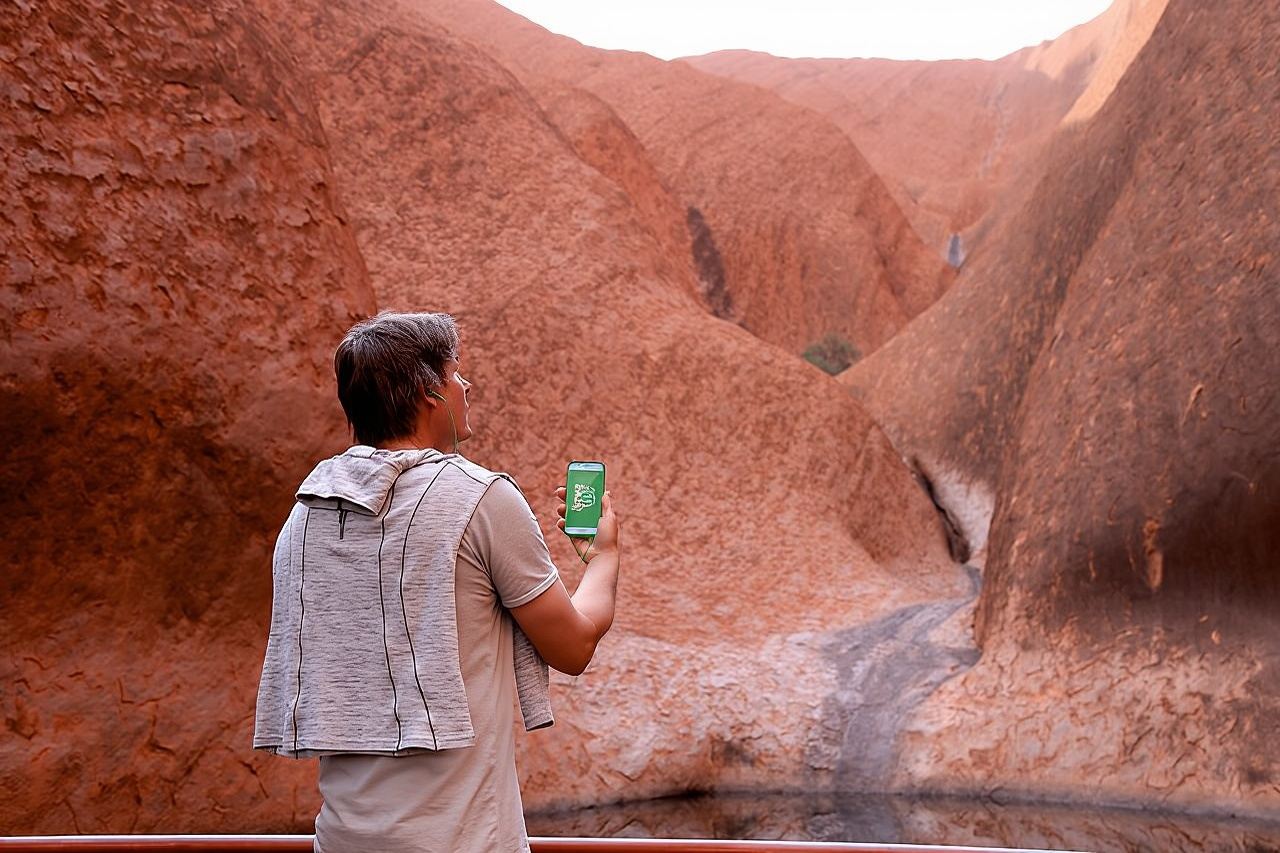 App per tour audio di Uluru