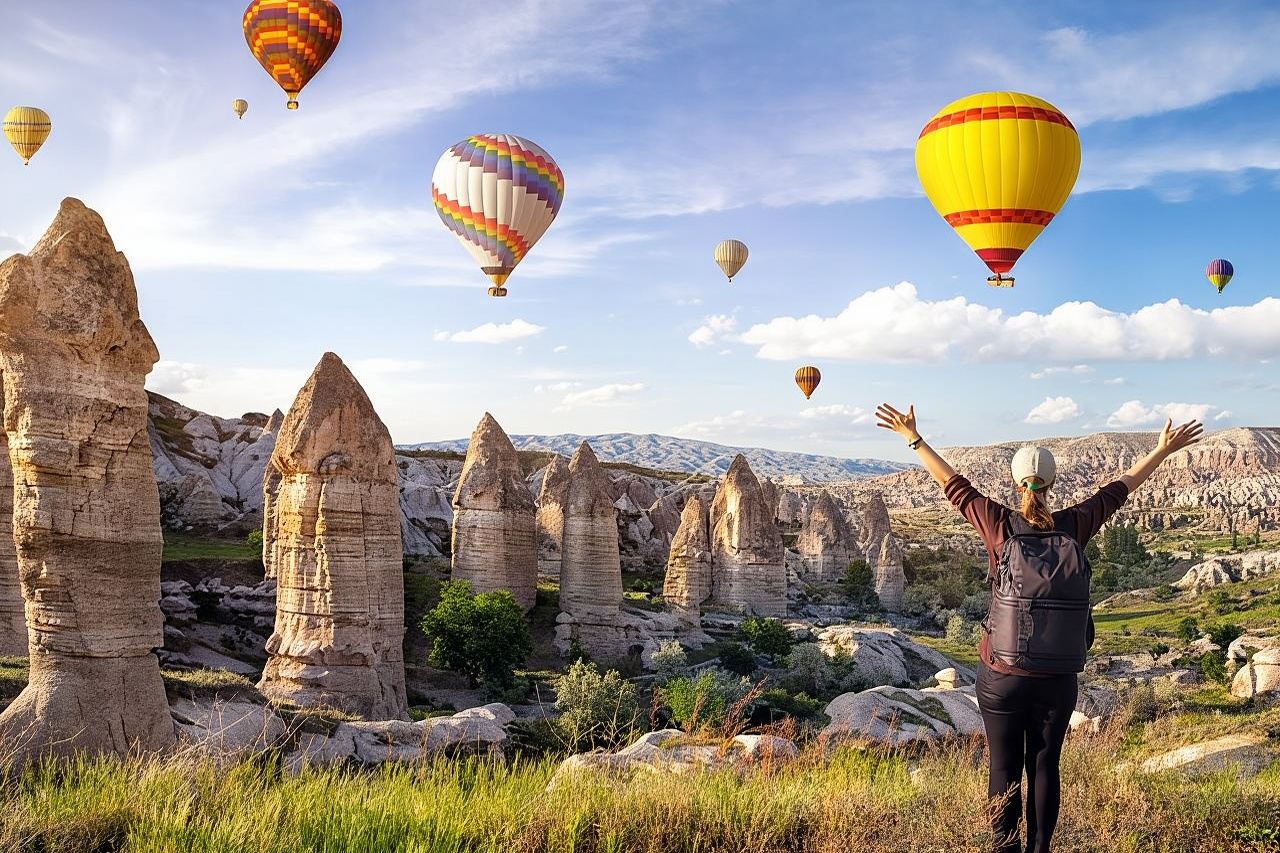 Tour rosso della Cappadocia con museo all'aperto e guida turistica esperta