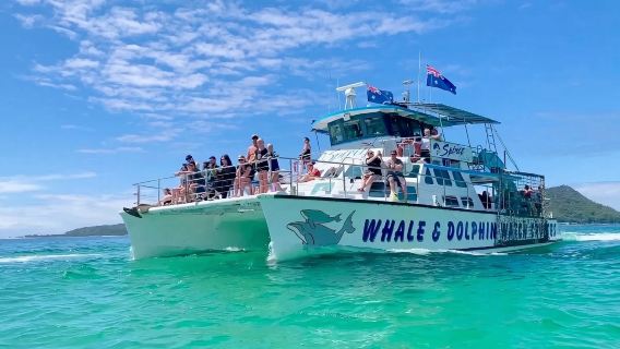 Sydney Port Stephens Whale Watching Cruise (Bottlenose Dolphins/Optional Sandboarding/Port Stephens + Buffet Lunch)