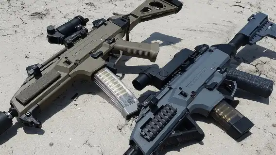 5 Guns Shooting in Bratislava Downtown Shooting Range