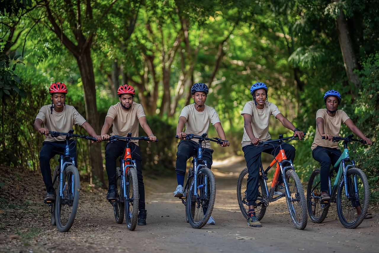 아루샤의 란데보르 로컬리티 가이드 자전거 투어