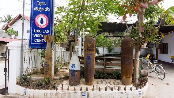Luang Prabang tour with Saa papermaking and visit to the UXO Center