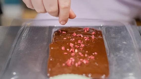 Schokoladentafel-Herstellungsworkshop bei York Cocoa Works