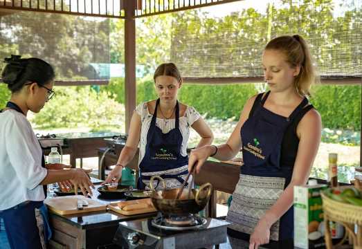 Sunset Thai Cooking with Grandma - Farm & Evening Feast