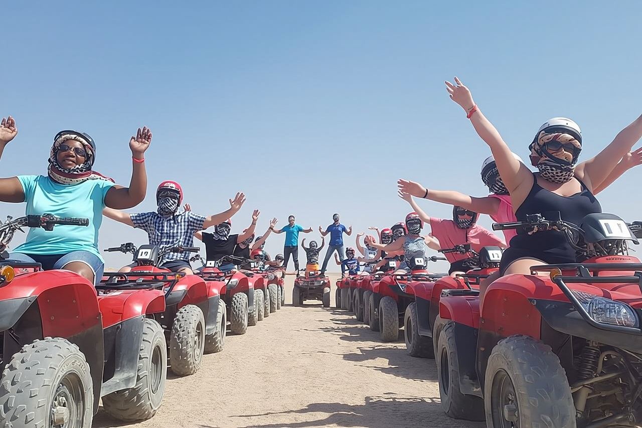 Camel ride & Bedouin dinner quad safari in Sharm el Sheikh