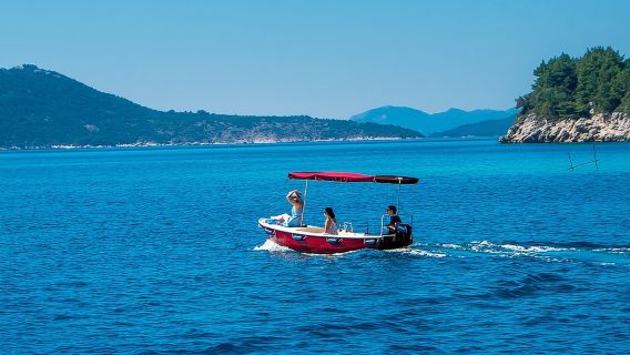 Rent a small boat without skipper - explore the islands and find hidden caves