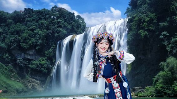 Lawatan Sehari ke Tarikan Pelancongan Huangguoshu Guizhou [3 tarikan utama bernilai tinggi & pilihan berlepas pada pukul 9 pagi]