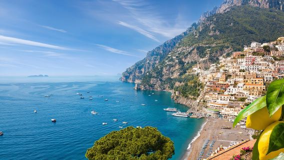 Excursión de un día desde Roma a Pompeya, la Costa Amalfitana y Positano