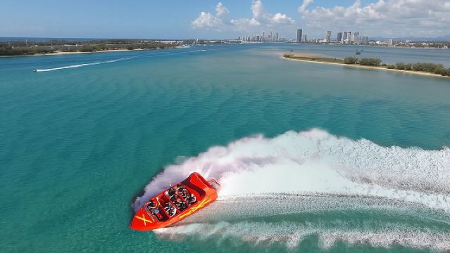 Surfers Paradise, Gold Coast Jetboottocht: 55 minuten