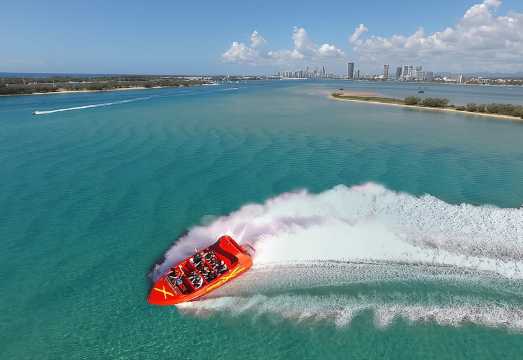 Surfers Paradise, Gold Coast Jet Boat Ride: 55 Minutes AUD 86.56