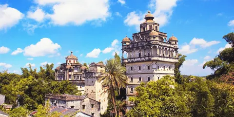 2人起私家團開平碉樓自力村立園碉樓羣馬降龍一日遊珠海深圳接送