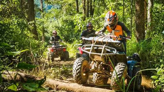 泰國清邁：湄登白水漂流 可選大象營遊玩/ATV 含餐含接駁