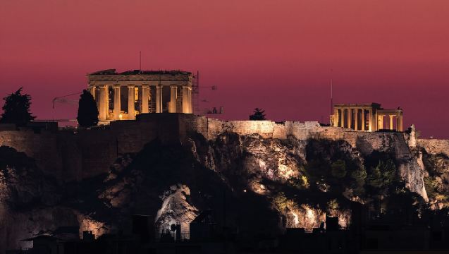 Athens Highlights Evening Tour with Dinner - Small Group Tour