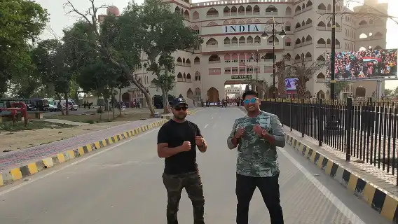 Wagah Border Flag Retreat Ceremony