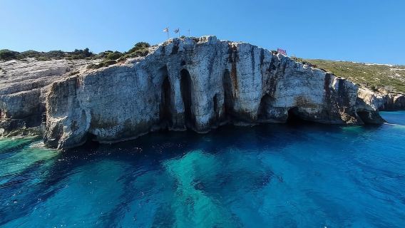 Dari Zakynthos: Kunjungan 1 Jam ke Gua Biru