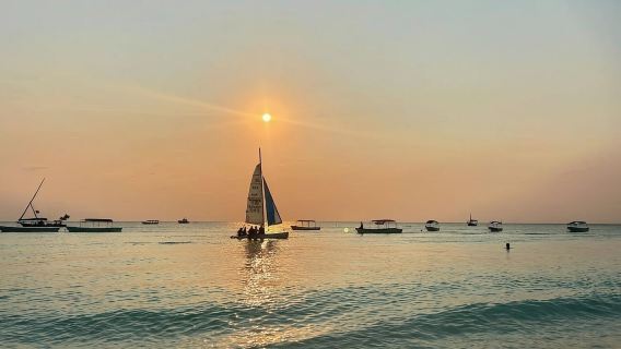 From Nungwi: Sunset Dhow Cruises