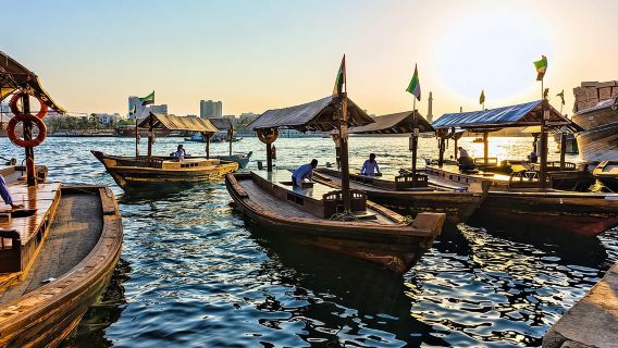 Private Car Day Tour in Dubai: Al Fahidi District + Dubai Museum + Dubai Creek + Gold Souk