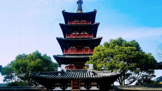 Business-Van | Englischsprachiger Reiseleiter | Ab Shanghai + Zhuozheng-Garten + Hanshan-Tempel + Xizhan