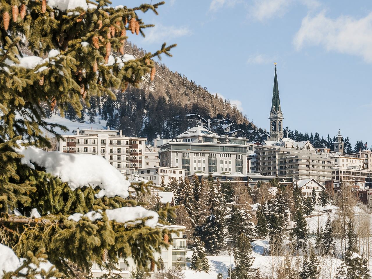 Take the Bernina train to explore the Swiss Alps and Saint Moritz (English-speaking tour)