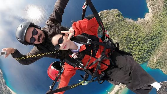 土耳其費特希耶滑翔傘半日遊【酒店接送/五星基地/可含拍攝】