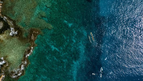 Baia di Kailua: giro in canoa a bilanciere con approfondimenti culturali