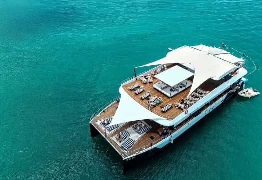One-Day Tour of Phang Nga Bay in Phuket: Twin-Decker Catamaran Cruise Aboard New Passion + Kayak Exploration of Movie Filming Locations