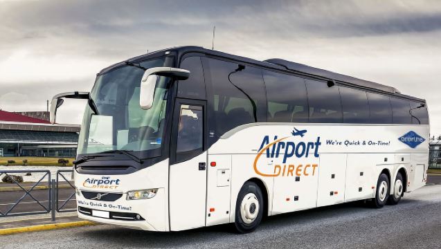 Vé điện tử buýt tốc hành sân bay quốc tế Keflavík (KEF Airport) ● Wi-Fi ● Vé buýt trạm trung tâm Reykjavik ● Xe buýt đưa đón Flybus Iceland