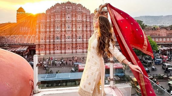 Ganztägige geführte Tour in Jaipur mit Abholung und Rücktransfer
