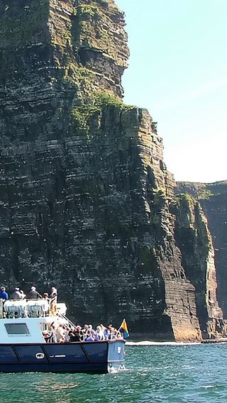 1-day tour to Cliffs of Moher and Inisheer from Galway | Round-trip cruise with land and sea views