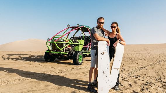 Wine, Pisco and Dune Buggy Experience