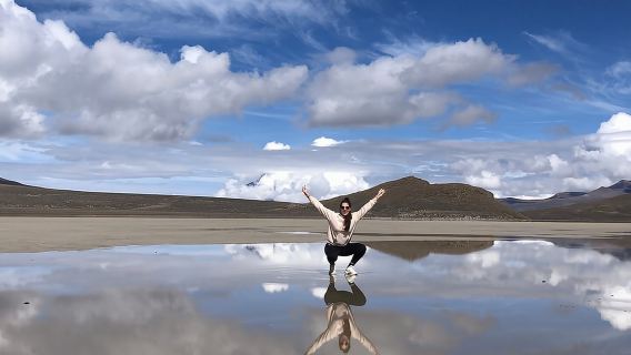 Excursión de 8 horas a la Laguna de Salinas en Arequipa con recogida incluida