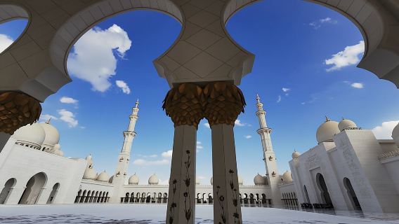 Stadtrundfahrt durch Abu Dhabi mit Mittagessen ab Dubai